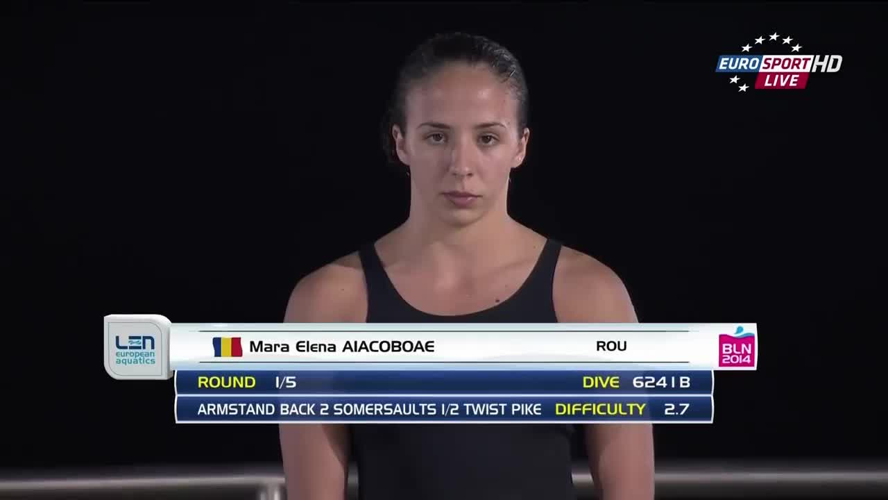 Mara Elena Aiacoboae - Romanian diver