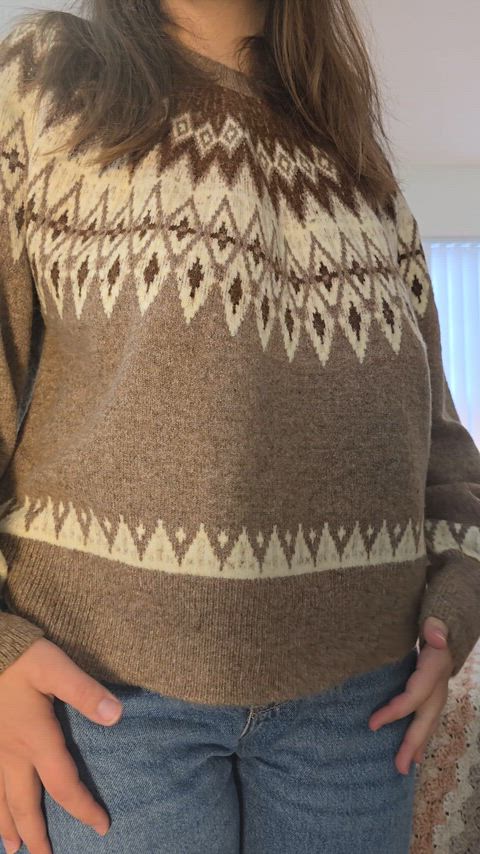 My saggers might be softer than this sweater