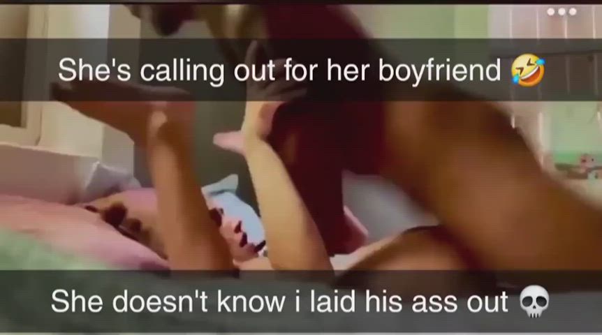 BBC Bully Caption Forced Interracial Missionary Rough White Girl Porn GIF by manemane6