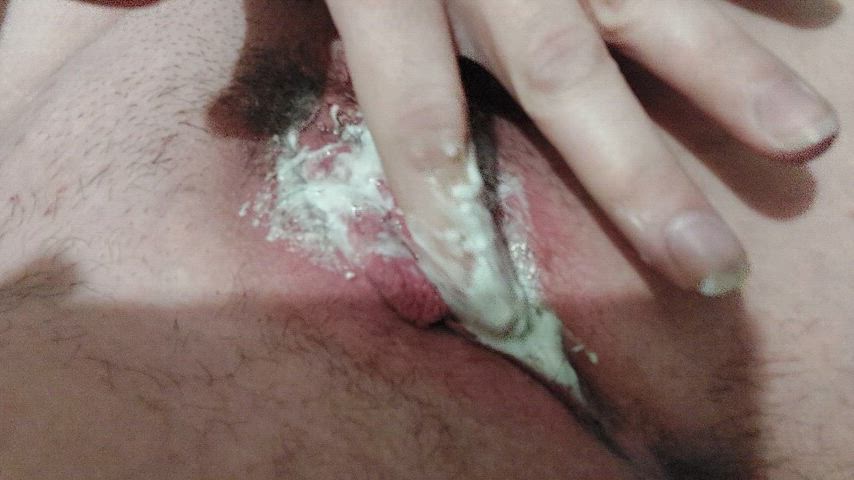 Toothpaste in my pussy