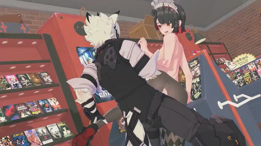 [F4M/Fu] Ever since we introduced this new business model, sales are up over 9000%!! I love the rougher customers… they tend to get a bit wild~