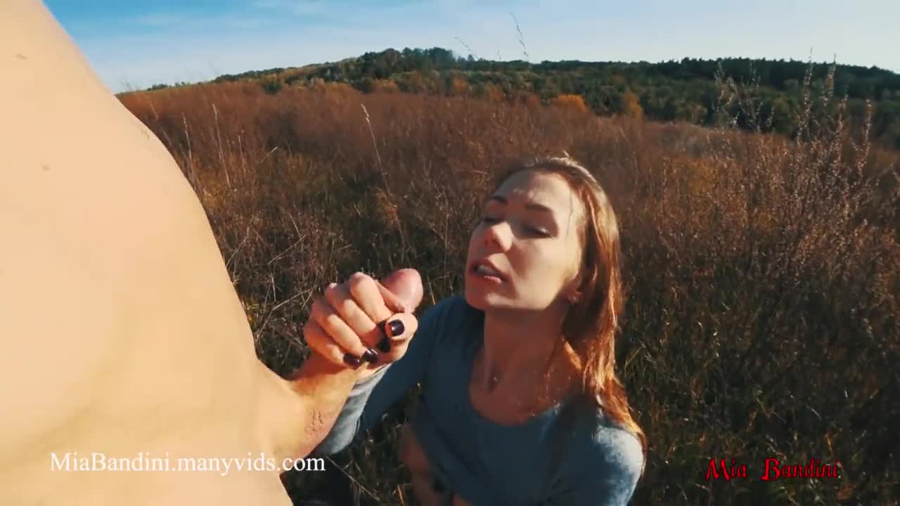 cum ropes outdoors
