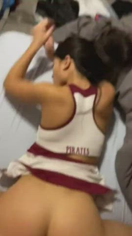 Horny Korean Schoolgirl Hard Backshots Doggystyle