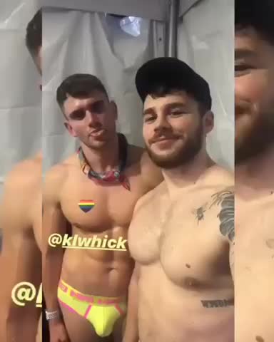 Matthew Camp & KW For Garcon @ Gay Pride. .