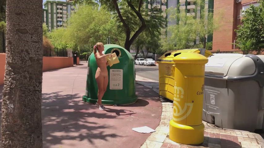 Naked Piss Pissing Public Porn GIF by redrider45