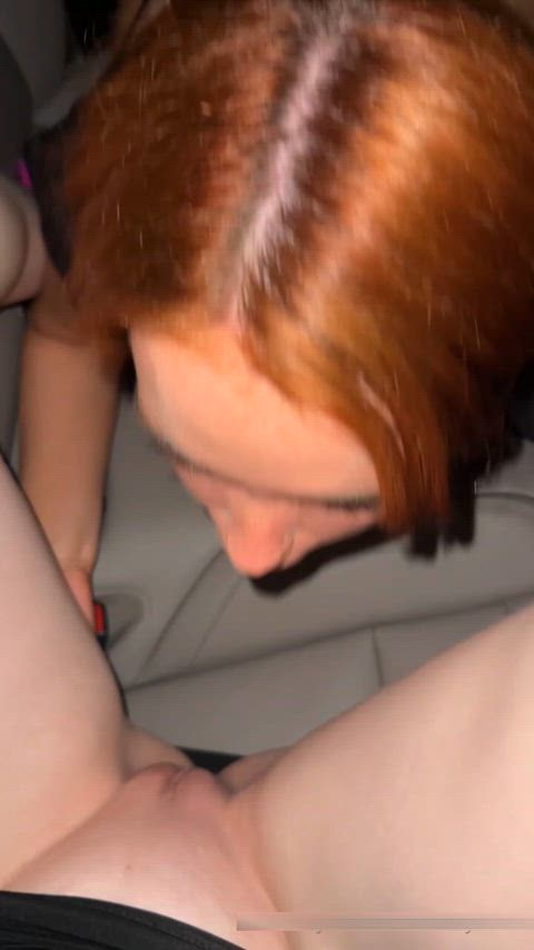 Eating her friend until they’re both dripping