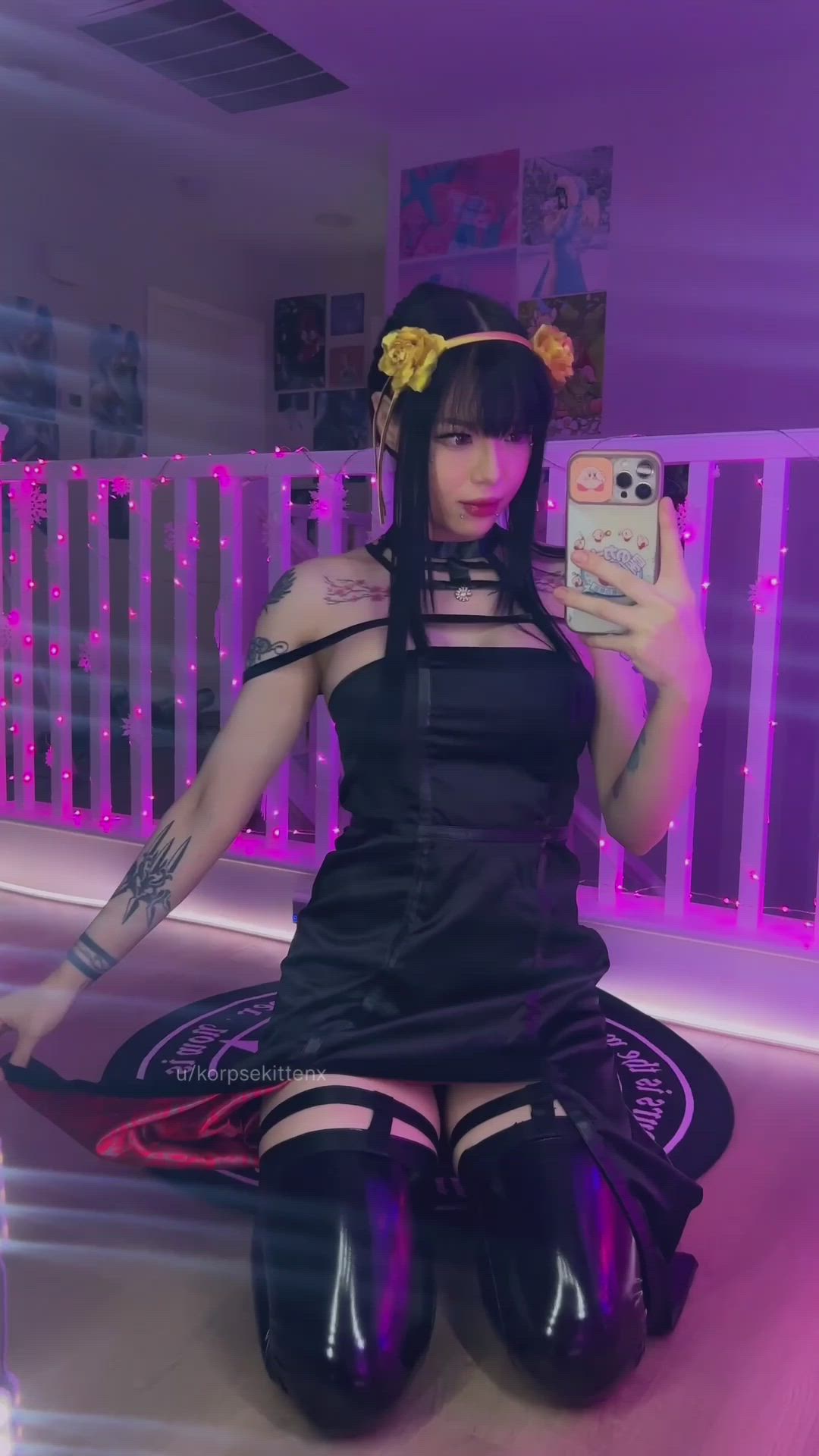 Asian, Big Tits, Cosplay, Costume, Egirl, NSFW