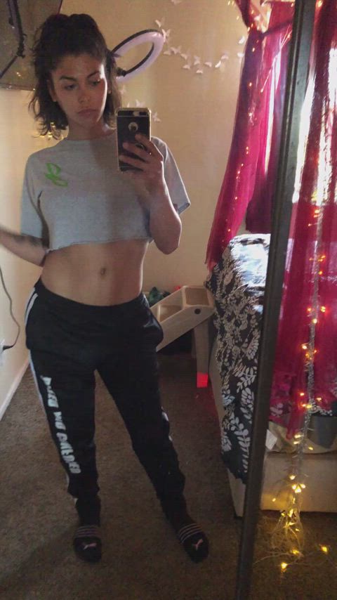 Big Tits Flashing Selfie Porn GIF by redrider45