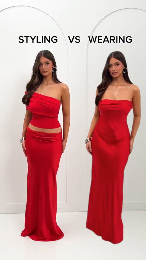 Three Red Hot Outfits - IG Fashion Nova - September 2025