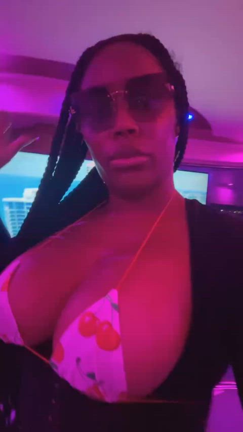 My top can barely fit these cherries