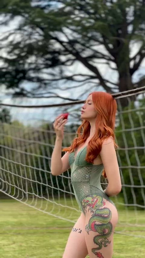 Red-haired and sexy, right?