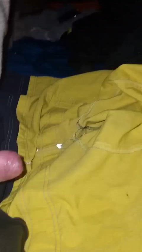 Bad angle but excellent amount of come