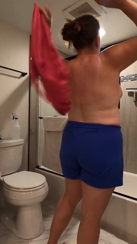 Amateur Ass BBW Big Ass Brunette Chubby Hotwife MILF Pawg White Girl Porn GIF by wifeywinks