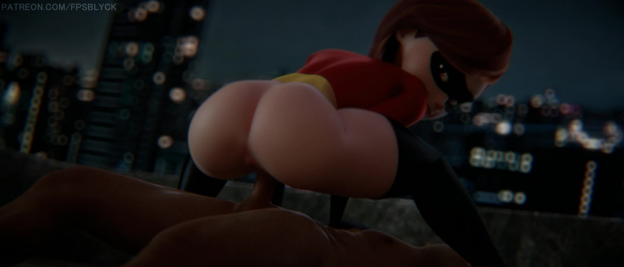 Elastigirl / Helen Parr Booty Bounce