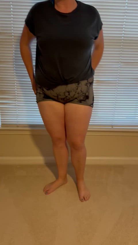 Amateur Ass Asshole BBW Big Ass MILF Pawg Pussy Shorts Yoga Pants Porn GIF by wifeywinks