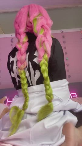 Amateur Cosplay Dildo Riding Teen TikTok Porn GIF by cyberlycrush