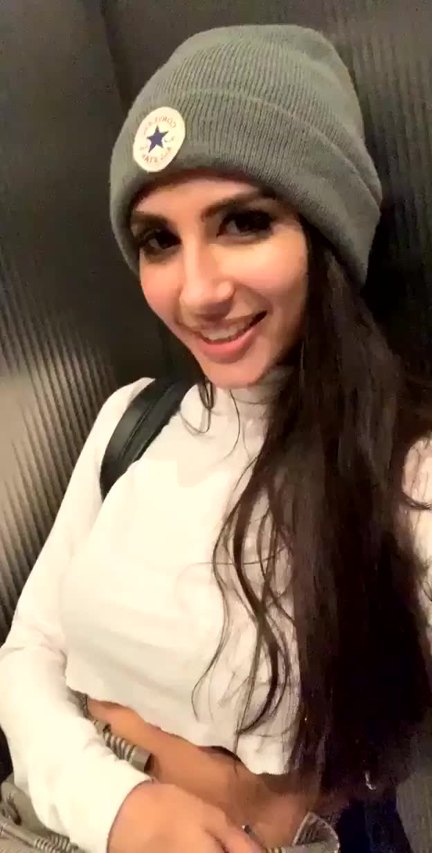 Naughty in the elevator