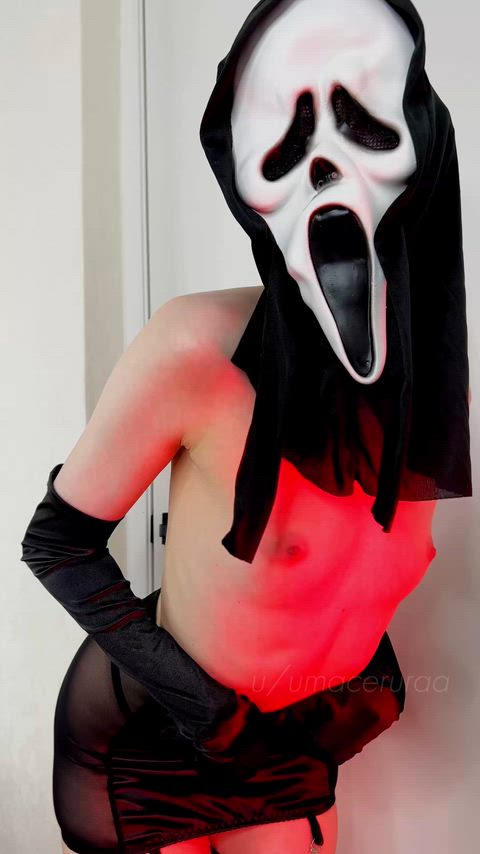 Showing off my treats for Halloween