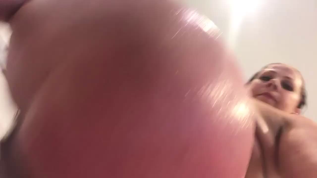 In the shower