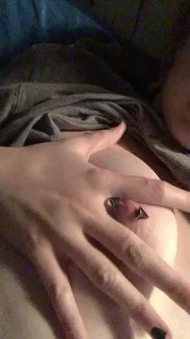 I love playing with my boobs
