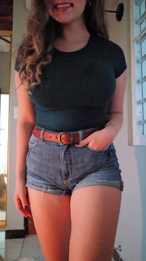 Big Tits Boobs Bouncing Tits Homemade Huge Tits Natural Tits Shorts Tits Titty Drop Porn GIF by lamsinka89