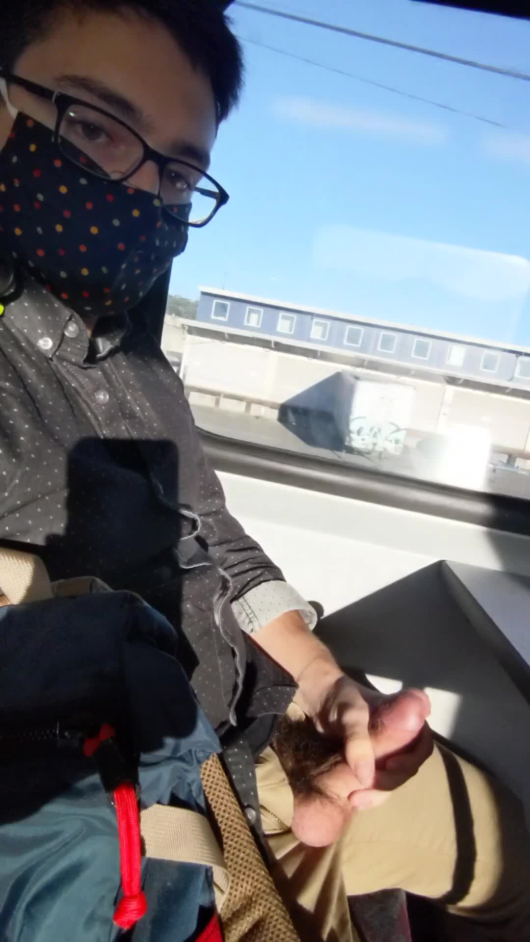 during my commute a couple weeks ago... one person in the train car with me a few rows down.