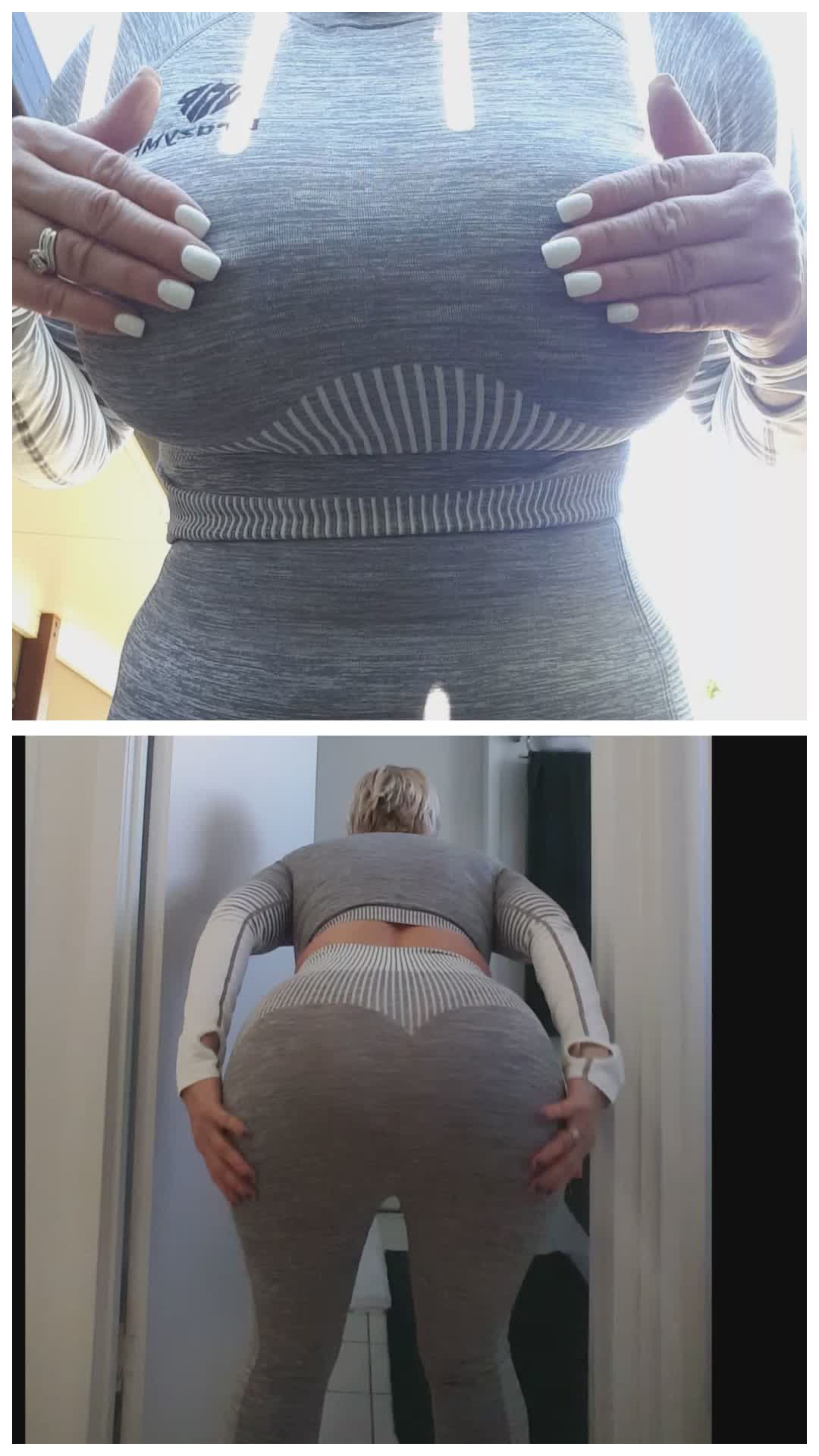 I have trouble hiding my big fat Butt as well as my big Boobs 😋 xx 55yo  🇦🇺