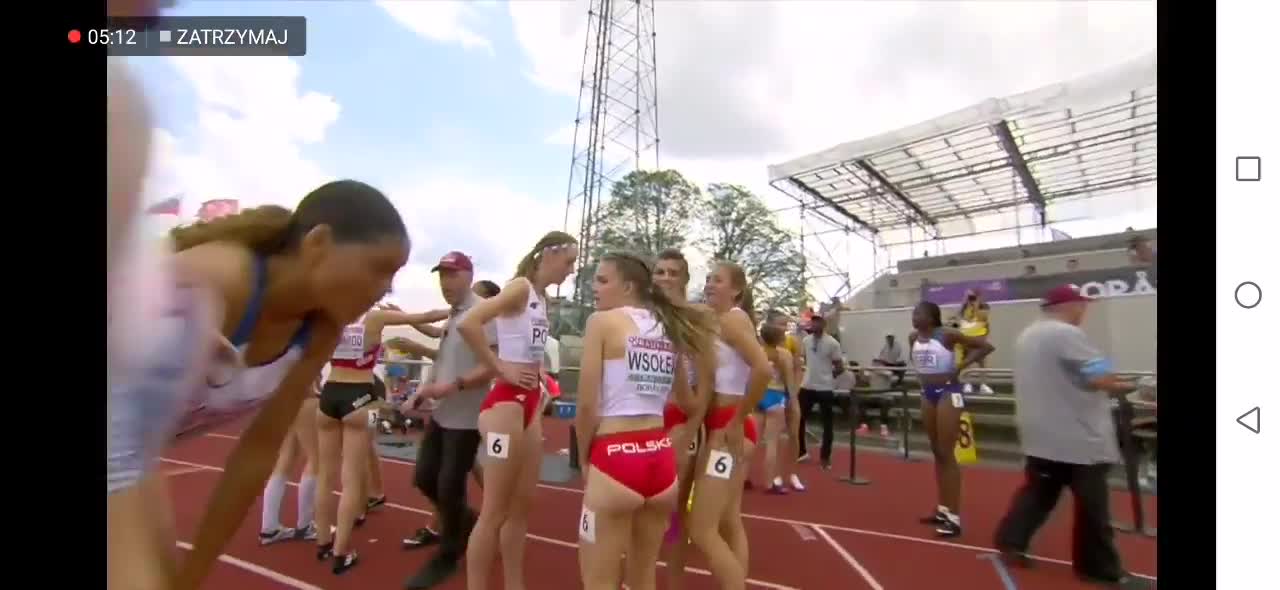 Polish 400m Relay Girls