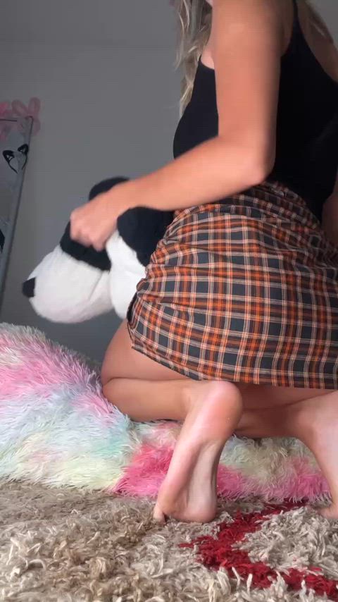 Just decided panties felt unnecessary