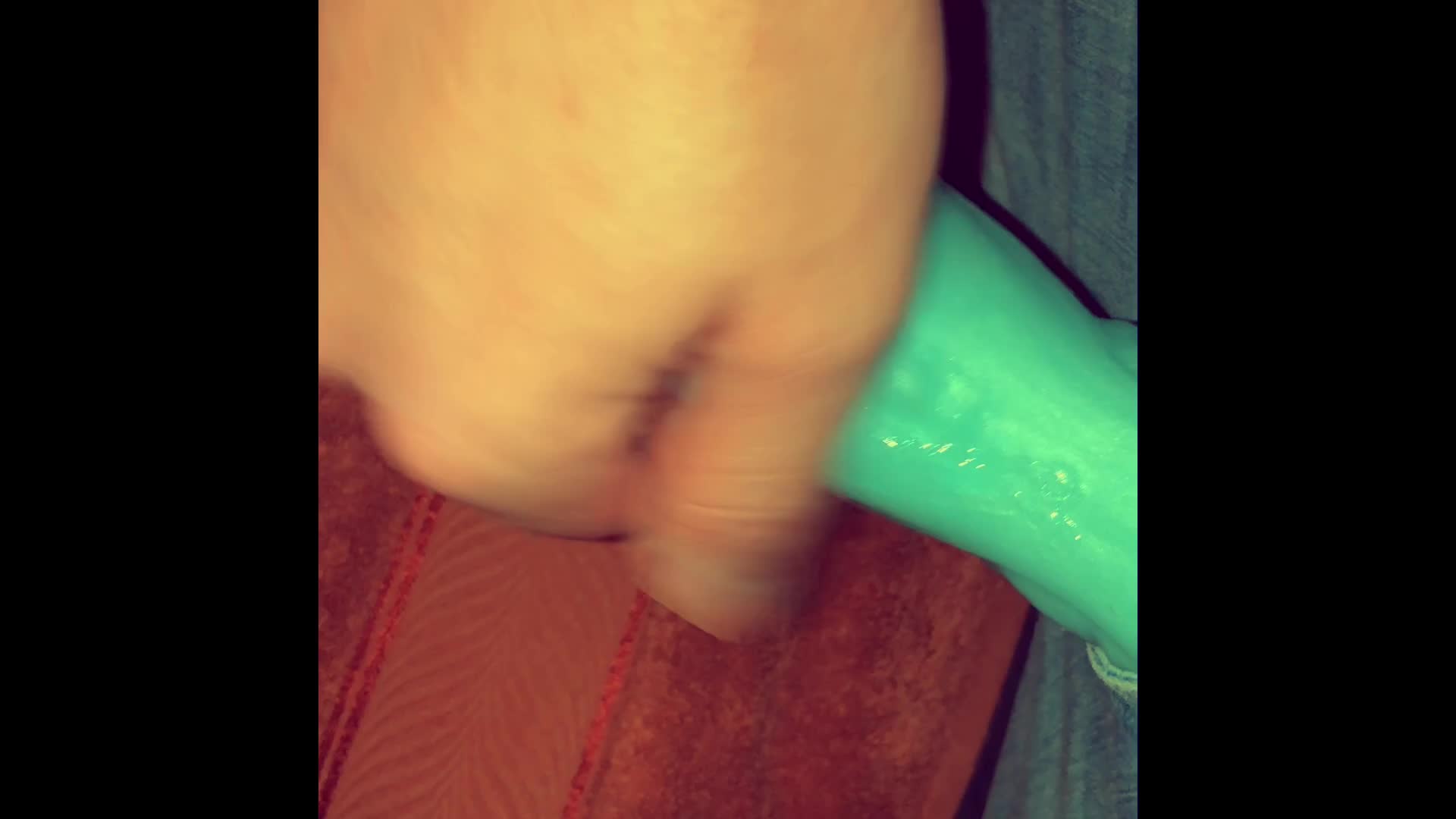 Pegging her with bad dragon