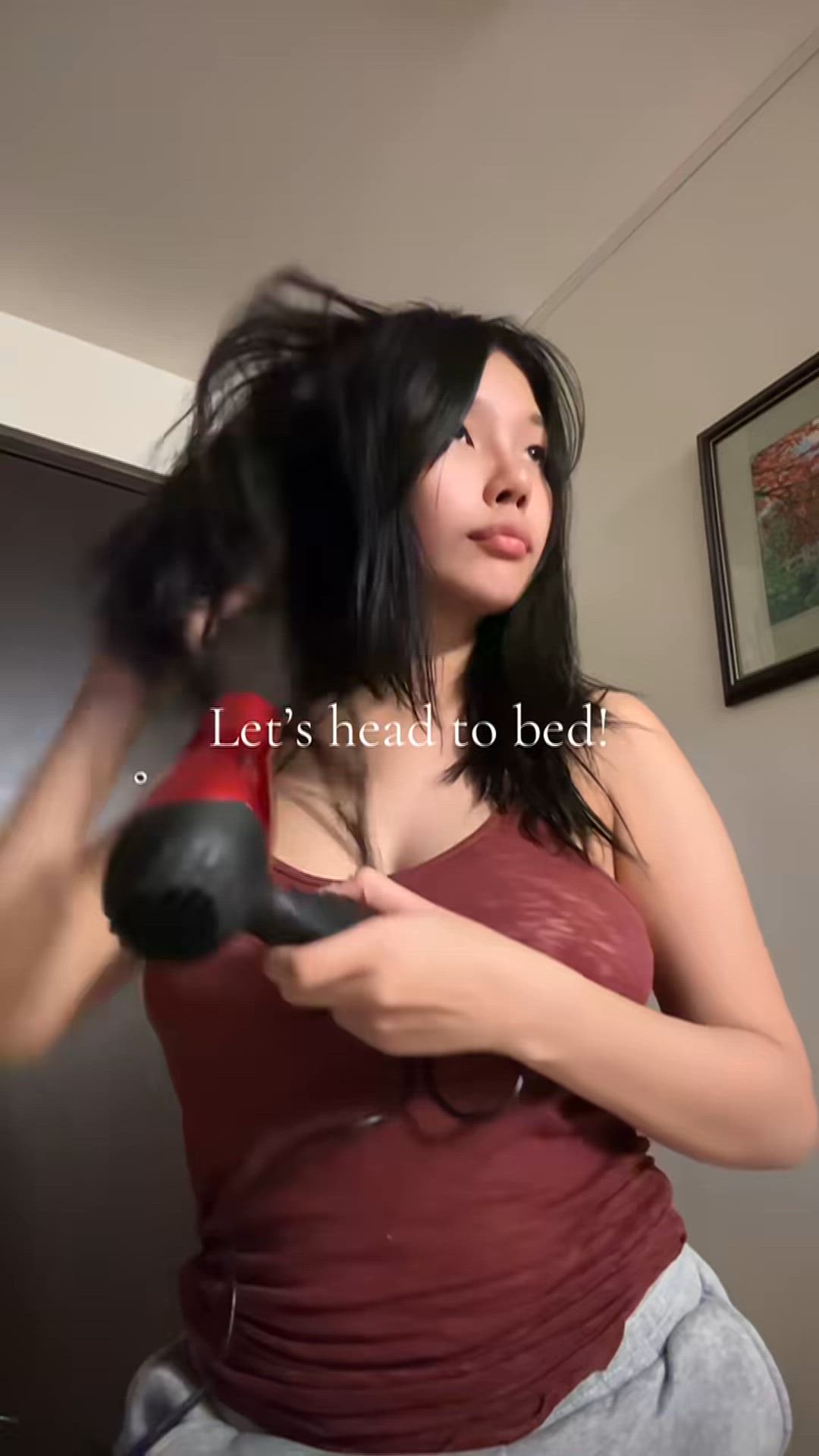 getting ready for bed