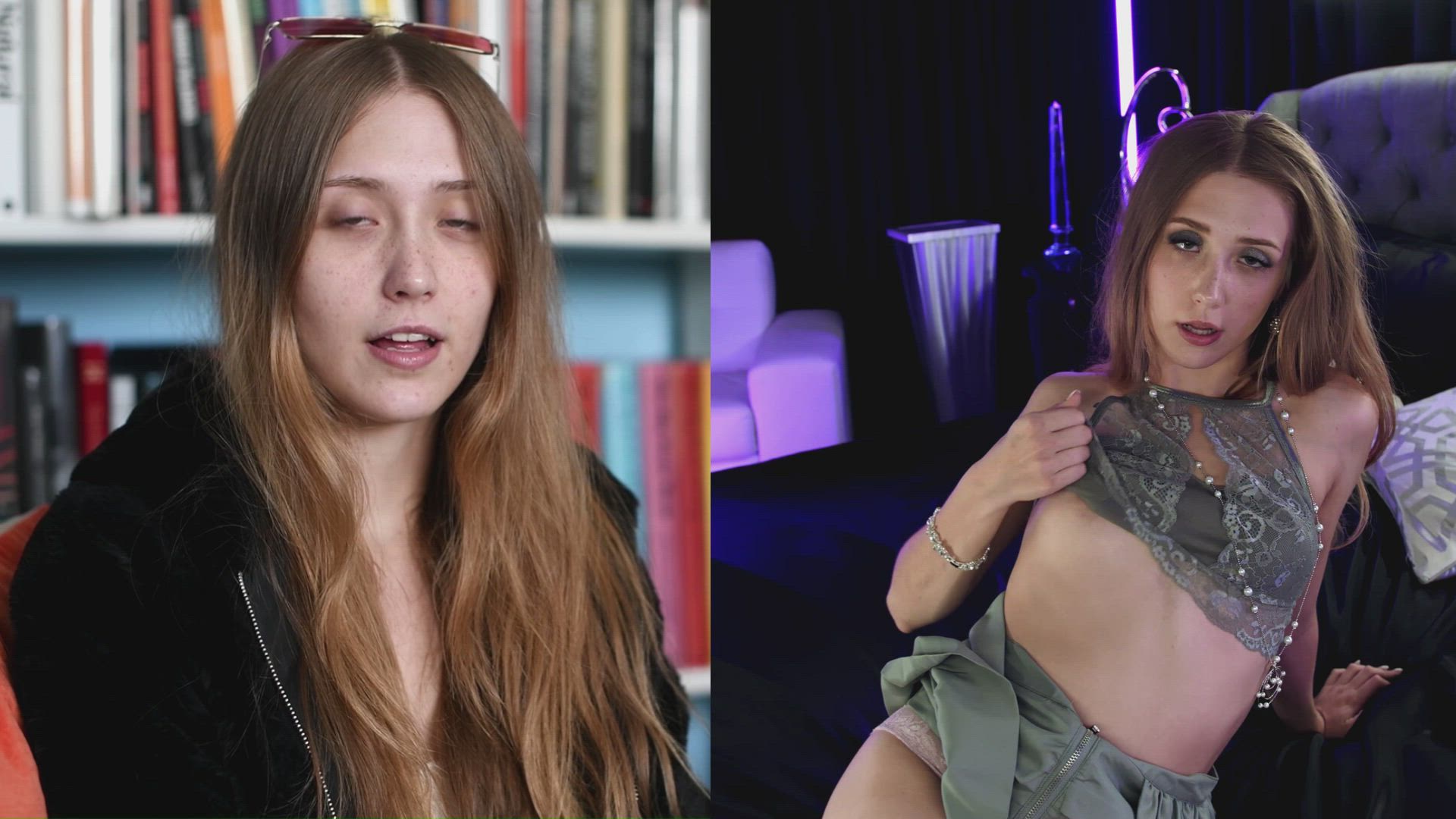 Audrey Hempburn Interview + Creampie!