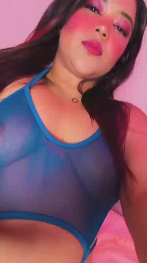 Amateur Big Ass Big Tits Cum Dildo Latina Masturbating Natural Tits Riding Wet Pussy Porn GIF by vanessakalo