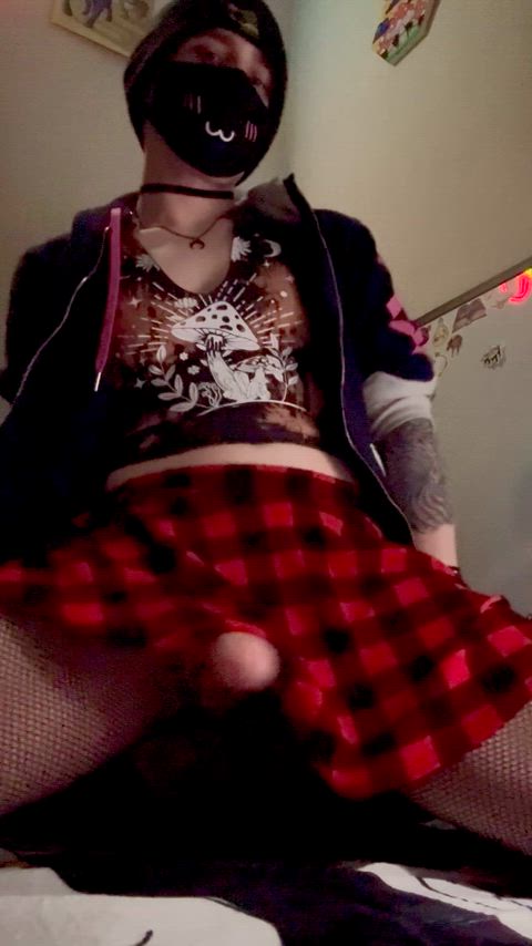 I’ve got something under my skirt for you 😅😜