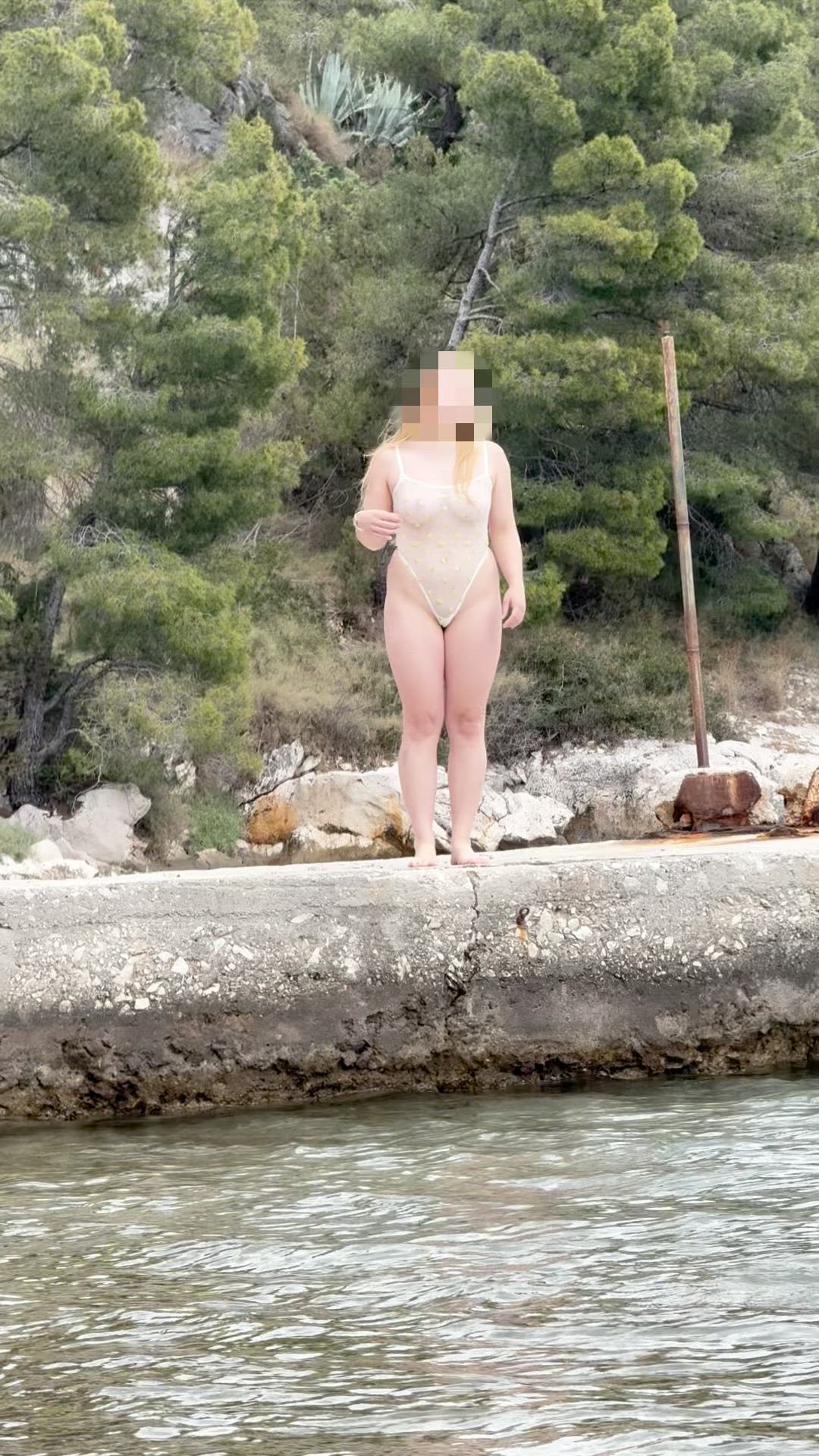getting naked for everyone to see
