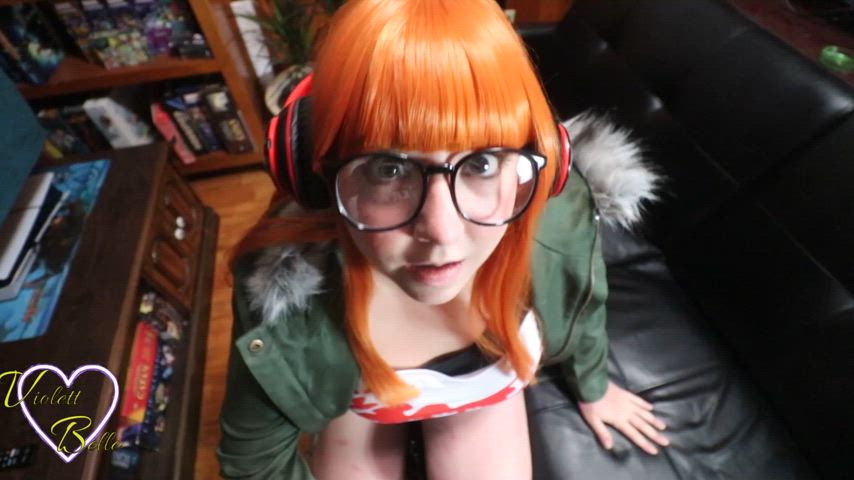 Futaba gives the best blowjobs (cosplay by Violett Belle)