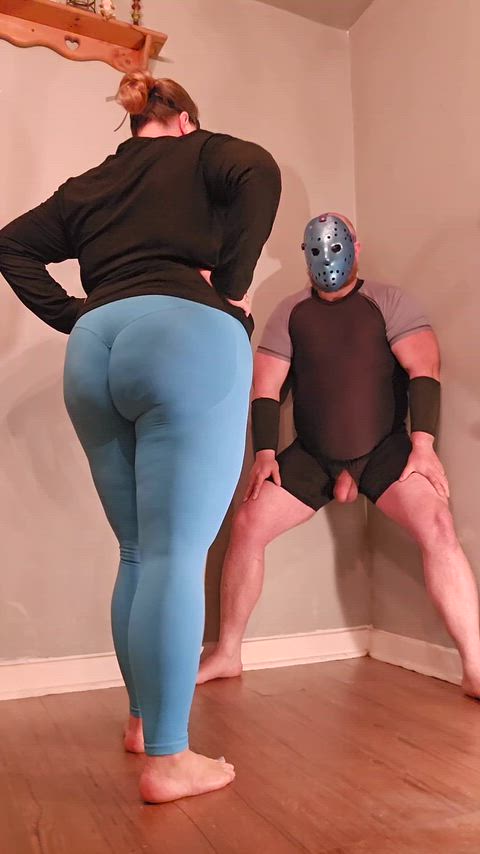 (OC) She loves using my balls against me