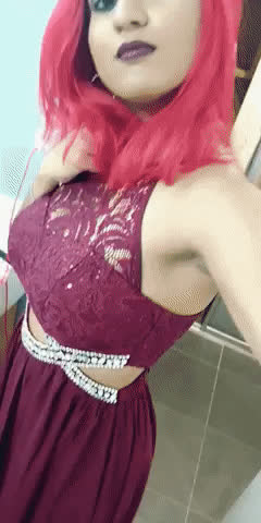 Red Dress, Red Hair