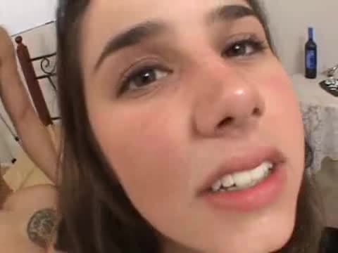 Even Fucktoy Kacey Kox Doesn't Enjoy Jizz in Her Eye