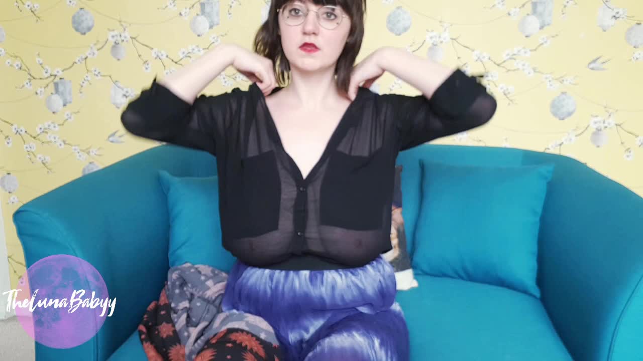 See the titty drop through the mesh