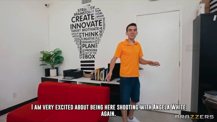 Jordi is excited to get Angela