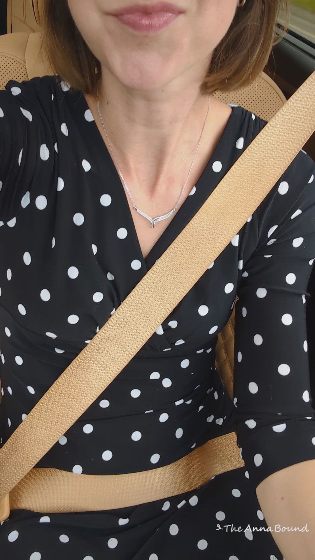 When I'm running late for work, sometimes I forget my panties... [Gif]