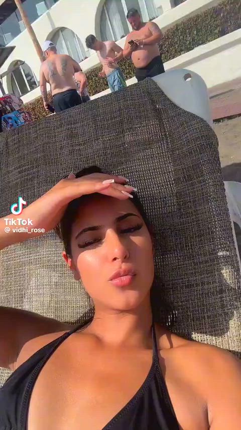 Finally! Vidhi in a bikini!