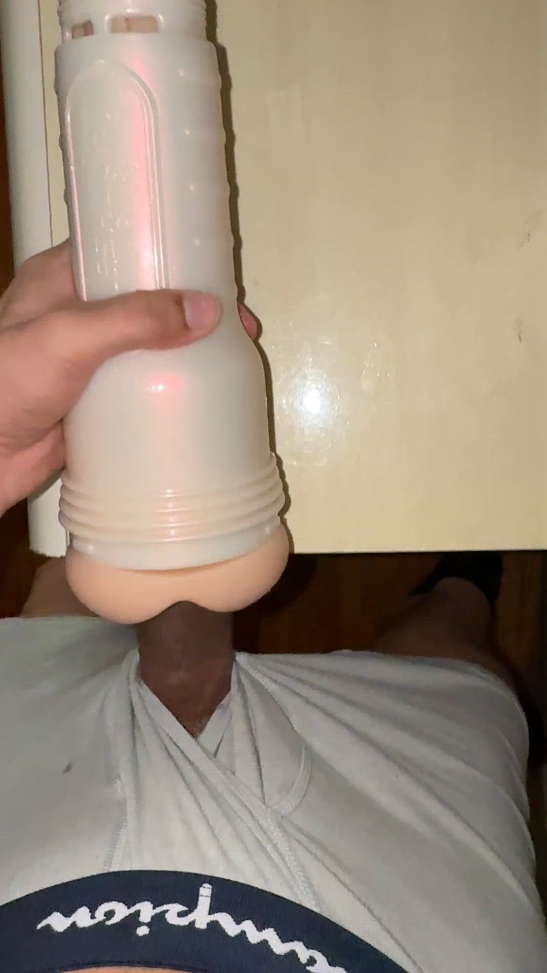 Trying out a new fleshlight