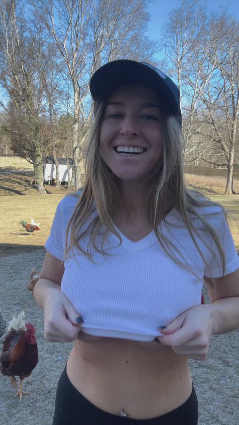 I think the animals on my farm have seen it all