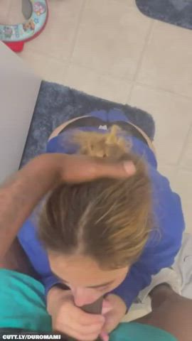 Amateur BBC Big Dick Blowjob Cumshot Deepthroat Facial Interracial Rough Porn GIF by duromami