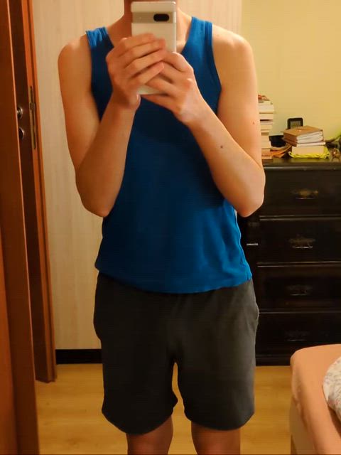 It's winter but I can't help wearing only this at home