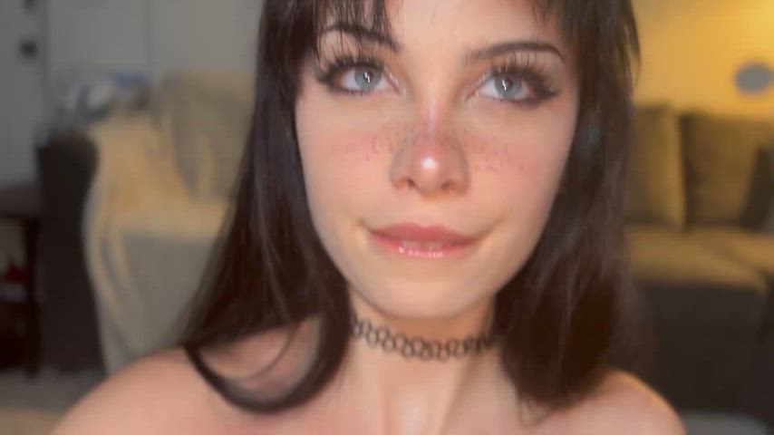 I’ll let u cum on my face but u have to call me a good girl after