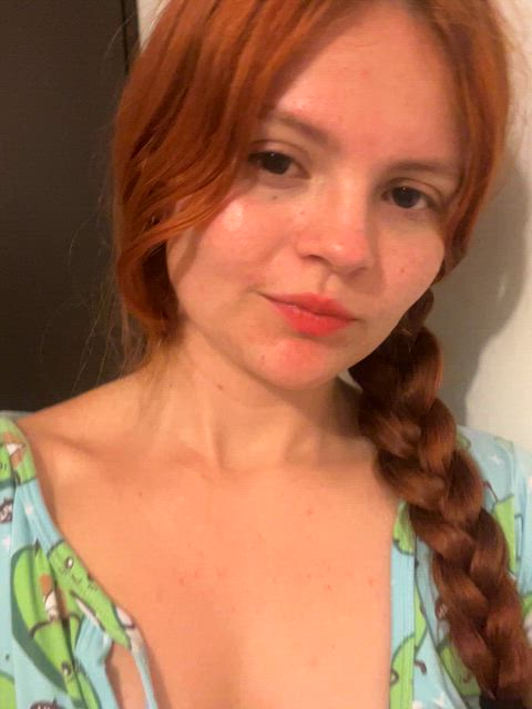 All natural under this shirt