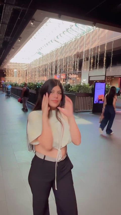 Getting risky in the mall